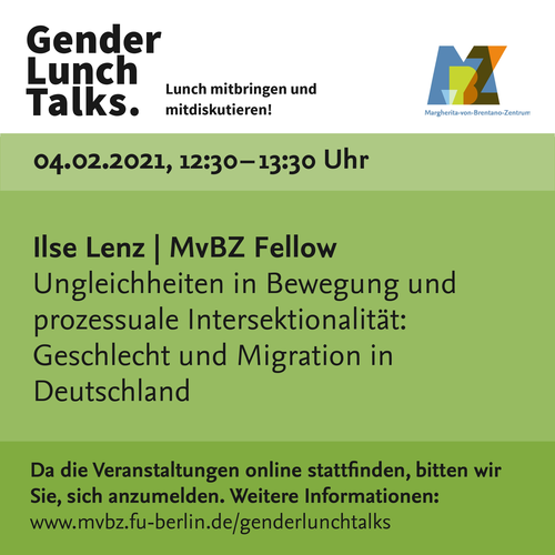 Gender Lunch Talks, 04.02.2021
