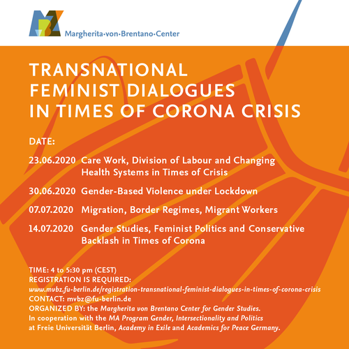 Transnational Feminist Dialogues in Times of Corona Crisis