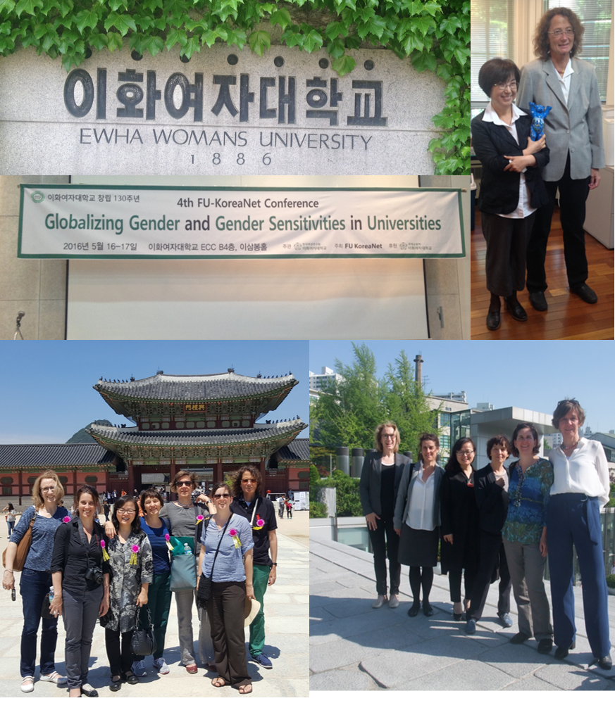 4. FU-Korea-Net-Konferenz (Fotokollage)