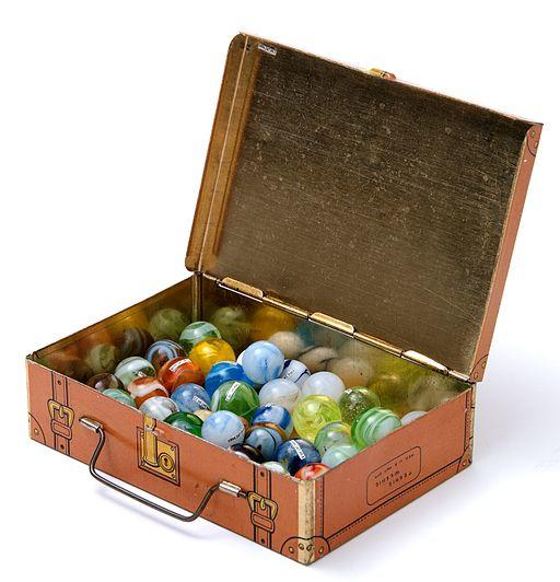 Box with Marbles