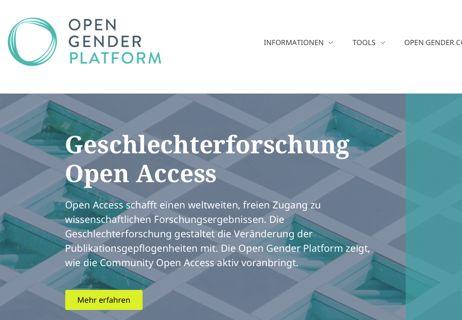 OGP – Geschlechterforschung Open Access