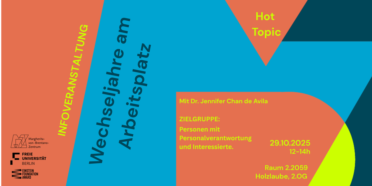 Wechseljahre am Arbeitsplatz, 29.10.2025