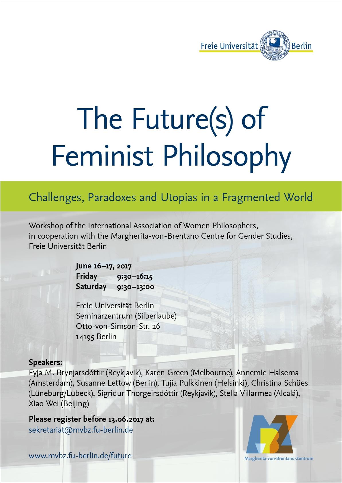 Workshop „The Future(s) of Feminist Philosophy“