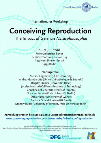 Internationaler Workshop „Conceiving Reproduction“