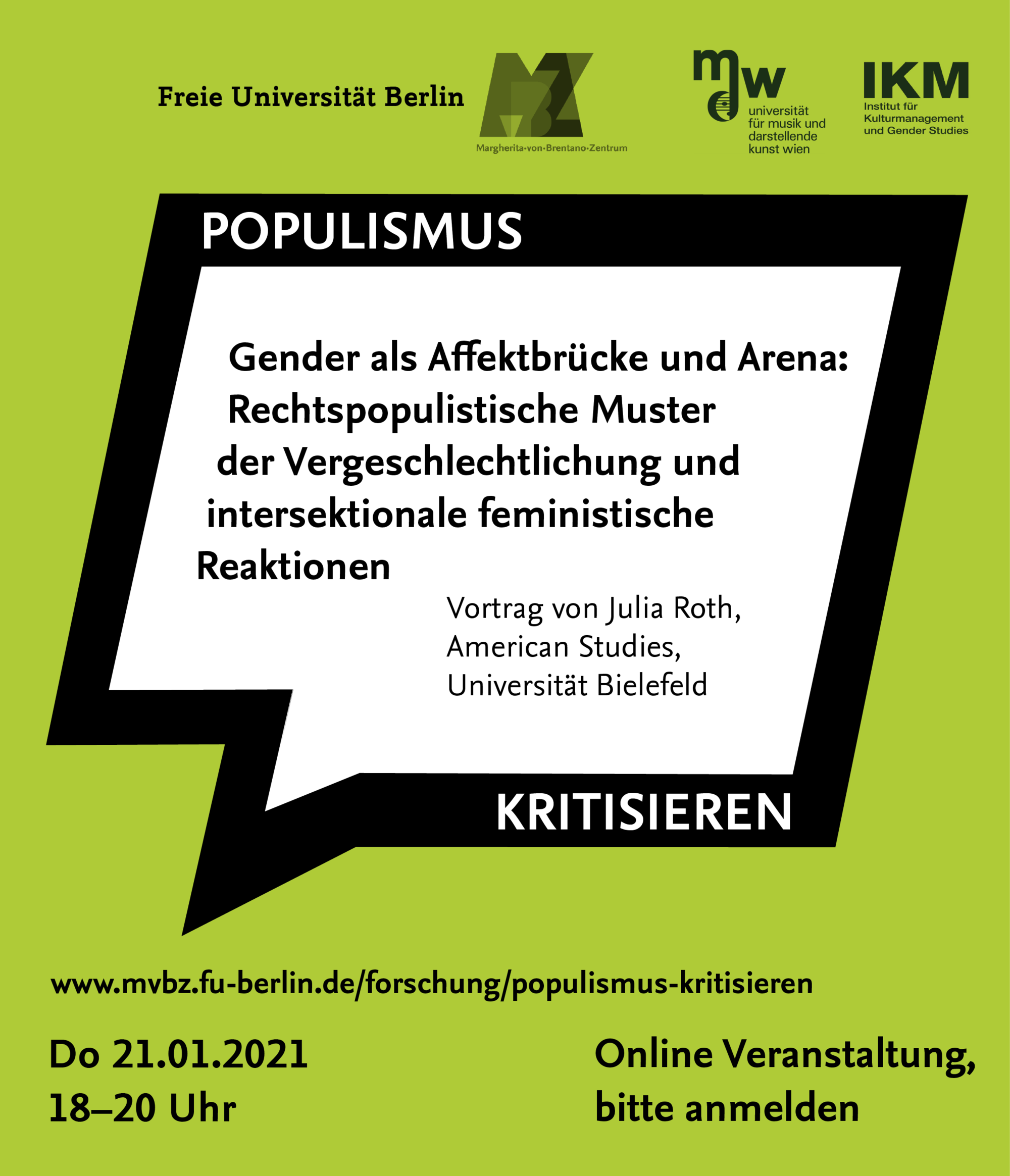 Gender als Affektbrücke und Arena: Rechtspopulistische Muster der Vergeschlechtlichung und intersektionale feministische Reaktionen