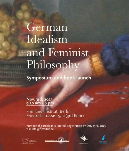 German Idealism and Feminist Philosophy, 03.11.2023