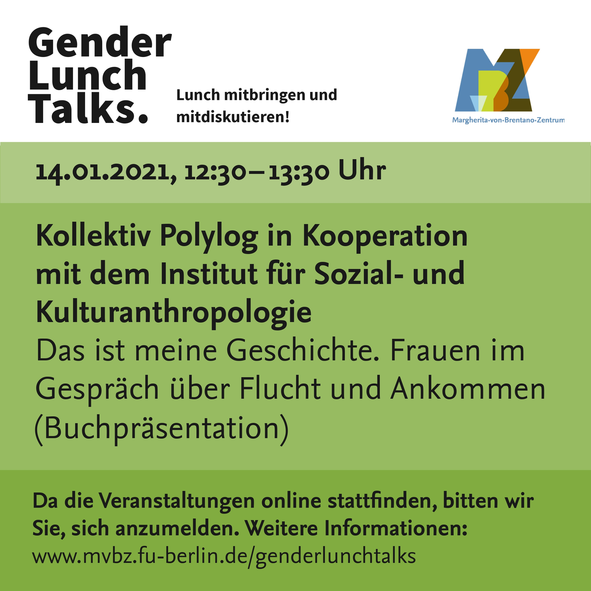 Gender Lunch Talks, 14.01.21